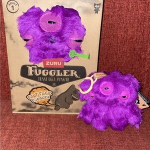 Zuru Fuggler Purple Monster Plush